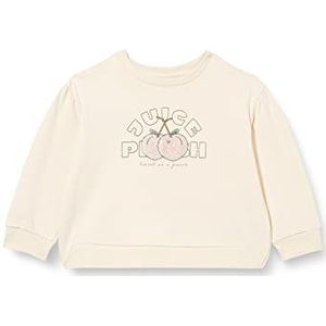 NAME IT Girl's NMFDINA Light Sweat UNB Sweatshirt, Buttercream, 98, Botercrème., 98 cm