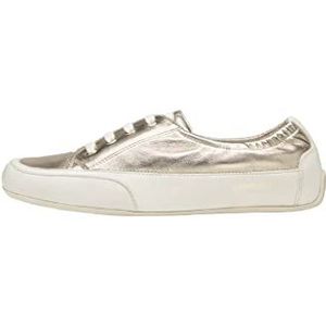 Candice Cooper Rock 4 sneakers van leer en gepofte leer, Beige, 34 EU