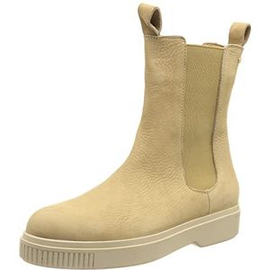 Fred de la Bretoniere, FRS1080 Chelsea nubuckleer laarzen, Taupe, 36 EU