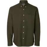 Selected - Oxford - Overhemd - Met Lange Mouwen - Regular Fit - 100% Katoen