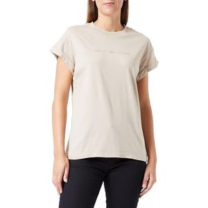 Replay T-shirt voor dames, regular fit, 803 Light Taupe, M