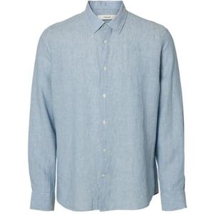 Shirt - Regular Fit - Linnen - Wit