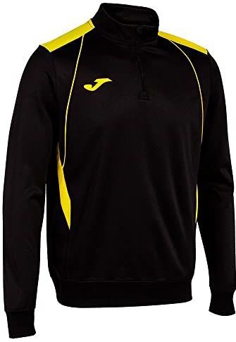Joma - Championship VII - Sweatshirt - Halve Rits - Zwart