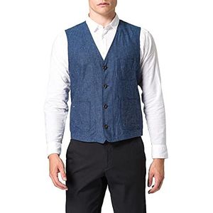 camel active Heren VEST 4511005575, nachtblauw, 56