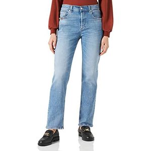Replay Maijke Straight Jeans voor dames, 010, lichtblauw, 23W x 30L