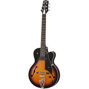 VOX VGA-3D-SB, semi-akoestische gitaar, kleur Sunburst