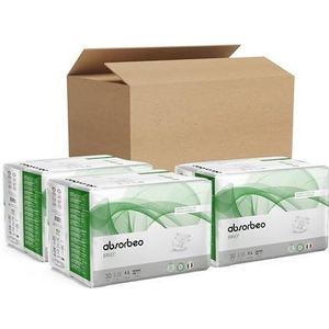 Absorbeo Extra broekjes, inlegzolen voor gemiddelde incontinentie, absoluut comfort, volledige bescherming, geurremmend systeem, ademend, uniseks, maat M, 3 verpakkingen van 30 stuks (in totaal 90