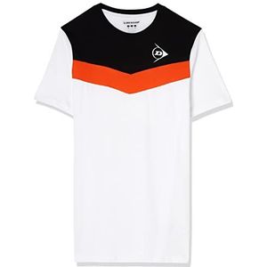 Dunlop Essentials Kids Crew Tee Wit/Antraciet 1