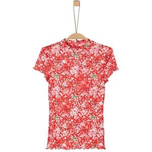 s.Oliver T-shirt voor meisjes, Rood (31a4 Chinese Red Aop), M
