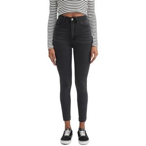 DeFacto Dames Jean - stijlvolle broek modieuze jeggings en comfortabele jeansbroek voor vrouwen jeans en broek voor dames, antraciet, 30
