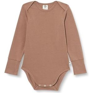 Müsli by Green Cotton Cozy Me L/S Body Base Layer voor babymeisjes, schaduw, 98