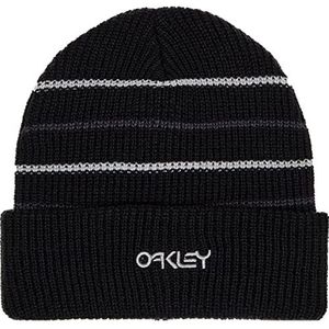 Oakley Dames B1b Stripe Beanie, Verduistering, Eén Maat