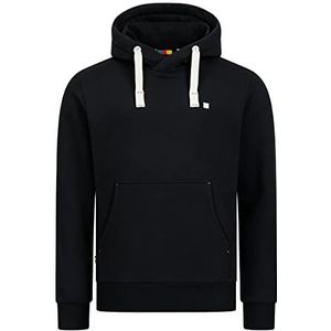 Deproc Active Heren sweatshirt pullover met capuchon jack fleece windbreaker hoodie Linuscmyk hoodie, zwart, 3XL
