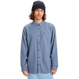 Quiksilver - Motherfly Solid - Overhemd - Geborsteld Katoen Flanel - Lange Mouwen
