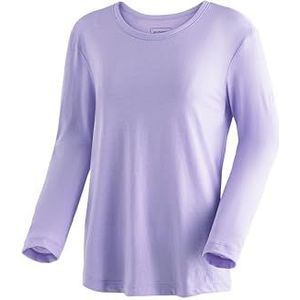Maier Sports Shirt met lange mouwen voor dames, onderhoudsvriendelijk shirt met lange mouwen, sportieve snit