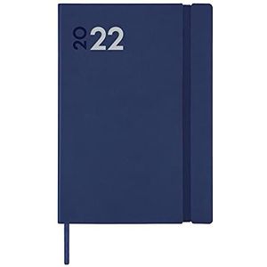 Finocam - Kalender 2022 verticaal, weekoverzicht van januari 2022 tot december 2022 (12 maanden) Y10-140 x 204 mm Dynamic Mara Spaans Blauw