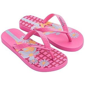 Ipanema Unisex Kids Classic XII Kids Flipflop, Roze Blauw Geel, 37 EU