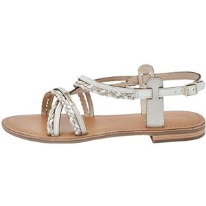 LES TROPEZIENNES PAR M. BELARBI HOMONGO damessandalen, crème multi, 40 EU, Crème Multi, 40 EU