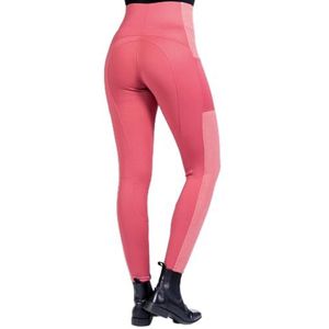 HKM Dames Mesh Stijl Siliconen Volledige Zitting Rijlegging, Framboos, 34/36, Framboos, 60-62