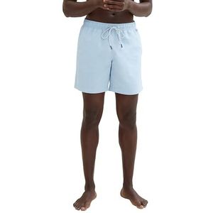 TOM TAILOR Zwemshorts voor heren, 32245 - Washed Out Middenblauw, XXL