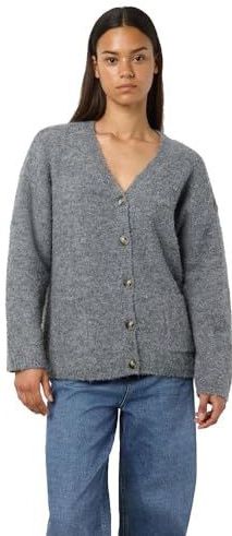 Noisy May - Dolly - Cardigan - V-hals - Losse Pasvorm - Lange Mouwen - Gerecycled Polyester