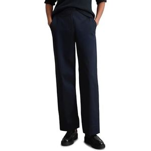 Wide leg culotte van katoenmix