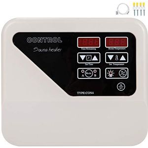 VEVOR Sauna digitale controller voor sauna verwarming kachel 3-9 kW display van de digitale controller voor vrije tijd buiten