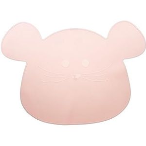 LÄSSIG Kinderen placemat placemats siliconen/Little Chums Mouse rose