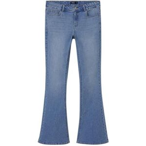 NAME IT Nlftarianne DNM Nw Pant Noos Bootcut-jeans voor meisjes, blauw (light blue denim), 146 cm