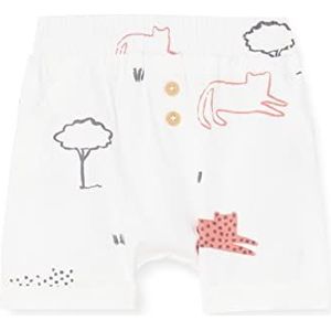 United Colors of Benetton Bermuda 484WA900E Shorts, wit met 78H, 56 kinderen, wit met patroon 78 uur