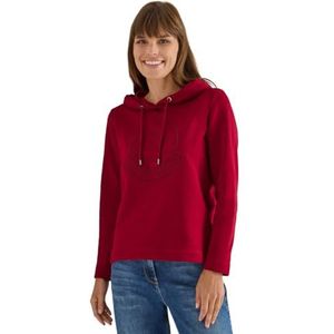 Cecil - Dames Hoodie - Rood - Met Borduursel