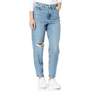 JACK & JONES Dames Jeans, blauw (medium blue denim), 25W x 32L