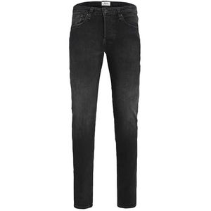 JACK & JONES Heren Slim Fit Jeans RDD Glenn Royal R300, zwart denim, 33W / 34L