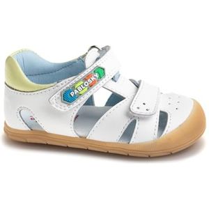 Pablosky Ziggy 049805 sandalen, Wit, 18 EU Ancho