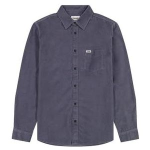 Wrangler Heren 1 x corduroy shirt, Grisaille, XXL, Grisaille., XXL