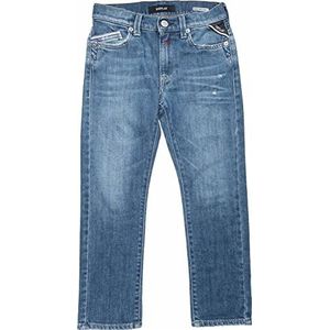 Replay Jongens Mini Waitom Jeans, 009 Medium Blue, 8A, 009, medium blue, 8 Jaar