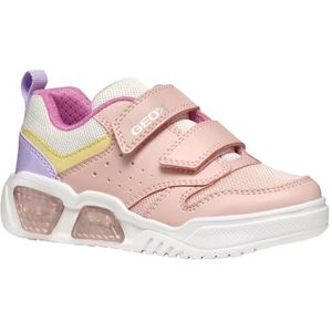 Geox J ILLUMINUS Girl A schoenen, roze/meerkleurig, maat 24, roze, meerkleurig, 24 EU