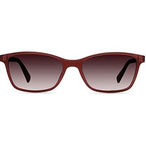MODO & ECO DESNA clip-op bril, bordeaux/roze kleurverloop, 49 uniseks, bordeaux/roze kleurverloop