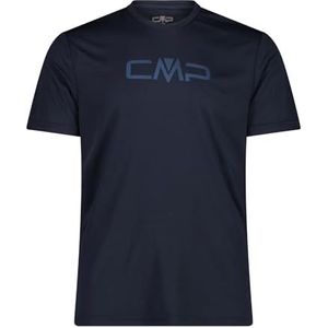 CMP T-shirt met ronde hals met logo - 39T7117P, B.blue-dusty blue, 46 NL