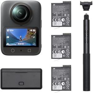 DJI - Osmo 360 Adventure Combo - 360-camera - 1-inch 360° Beeldvorming - 8K Video