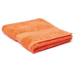Excelsa Handdoek, Katoen, Oranje, 100 x 60 cm