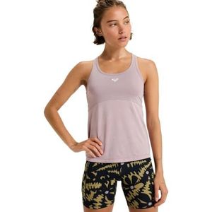 Roxy Gebreide top met korte mouwen Move Free Mesh Tank Paars XXL