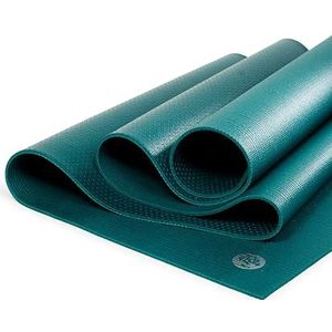 Manduka PRO Lite Yogamat - lichtgewicht voor dames en heren, antislip, kussen voor gezamenlijke ondersteuning en stabiliteit, 4,7 mm dik, 200 cm, diepzeegroen