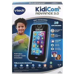 VTech 80-541123 KidiCom Advance 3.0 Telefoon - Educatief Speelgoed - Blauw - 5 tot 12 Jaar