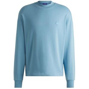 HUGO Heren Ninnyo sweatshirt, Licht/pastel blue, XS