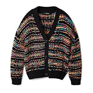 Desigual Girl's JERS_Colorado 5001 Marine Pullover Sweater, Blauw, 7/8