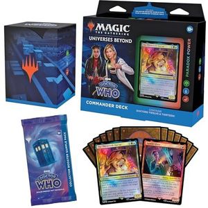 Magic: The Gathering Doctor Who Commander Deck - Paradox Power (Deck van 100 kaarten, voorproefje van een Collector-booster met 2 kaarten + accessoires) (Engelse Versie)