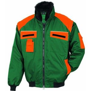 BULLSTAR Allroundblouson 9420 groen/oranje, Gr. XL