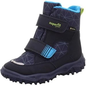 Superfit Husky Warm gevoerd Gore-Tex Sneeuwlaarzen, Blauw/ürkis 8010, 32 EU Large, Blauw turquoise 8010, 32 EU/Breed