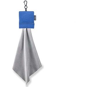 Carson Stuff-It Pro Microvezel Reinigingsdoek in Neopreen Pouch – Blauw (SN-80BUAM)